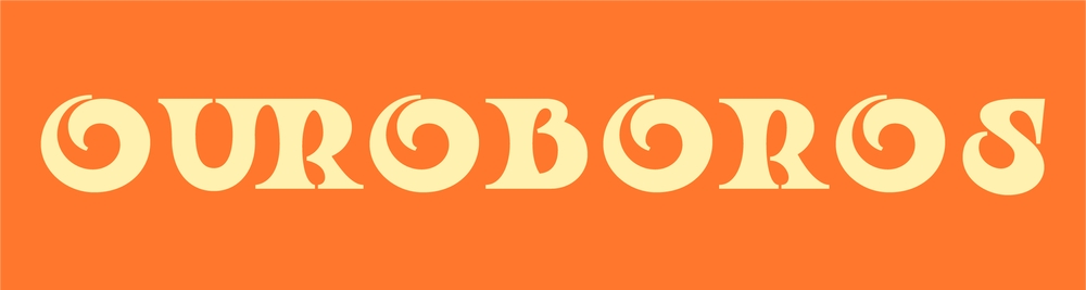 Ouroboros!一款具有装饰性艺术的免费可商用英文字体下载