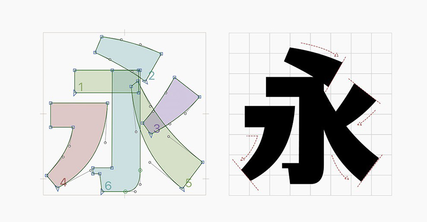 免费字体下载！一款刚柔并济适用性极高的中文字体—文道潮黑体
