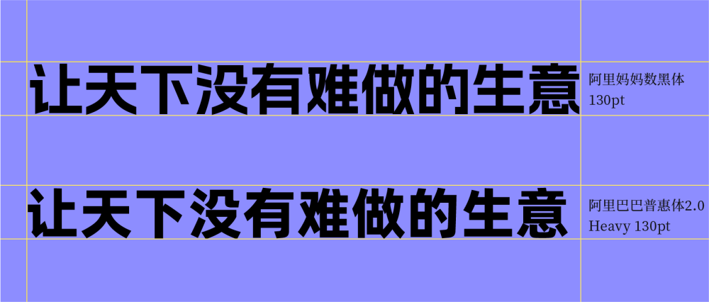 免费字体下载!一款通用性与易用性强的中文字体:阿里妈妈数黑体