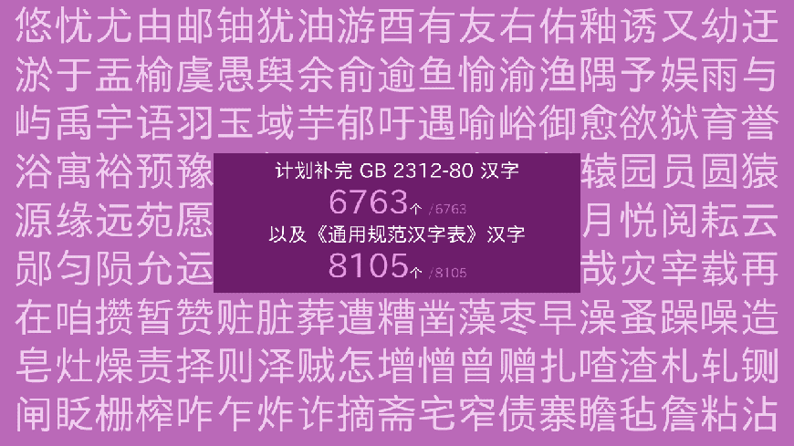 免费字体下载!一款改造而成方正标准的中文字体-霞鹜新晰黑