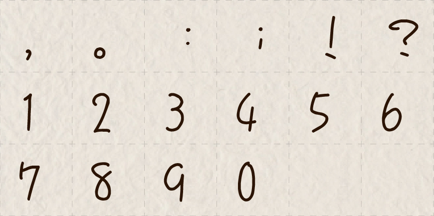免费字体下载！一款自然轻松可爱灵活的日文字体—851手写杂书体