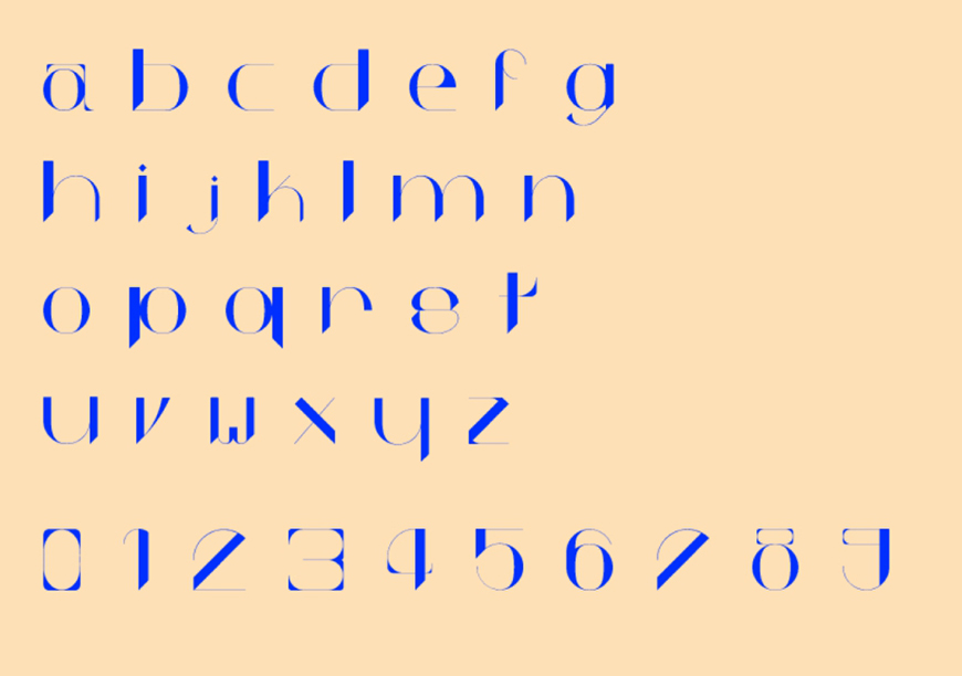 免费字体下载！一款风格独特反差明显的英文字体—Kabond