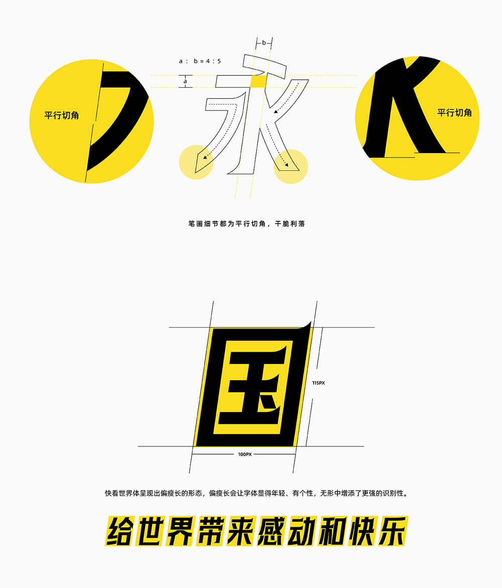 快看世界体!快看出品的年轻、潮流、漫画感免费可商用中文字体