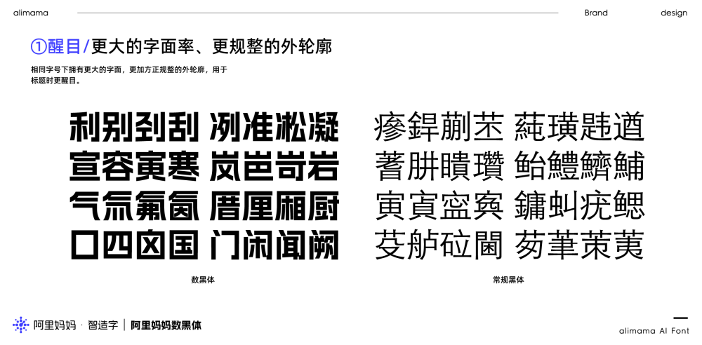 免费字体下载！一款通用性与易用性强的中文字体：阿里妈妈数黑体