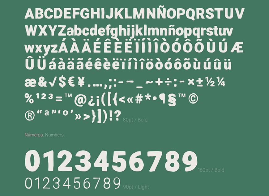 免费字体下载！一款亲切热情的手工质感英文字体：Ramona