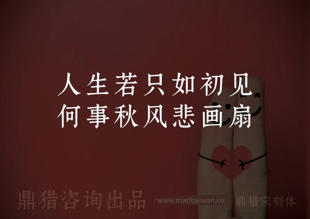 鼎猎宋刻体！一款古典庄重的免费可商用宋体字