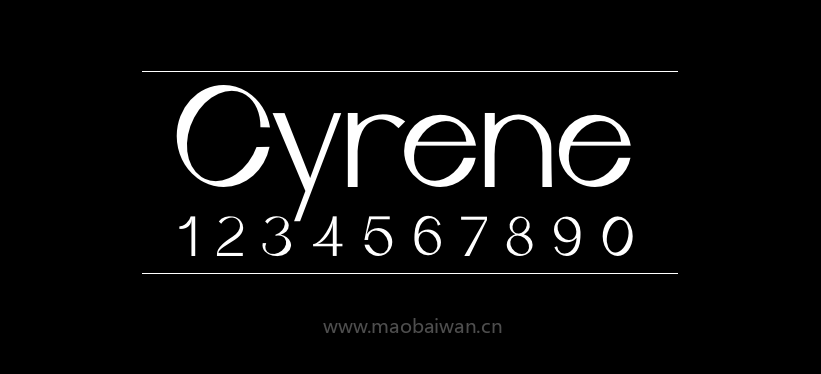 Cyrene 字体展示