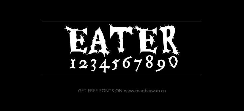 Eater 字体展示