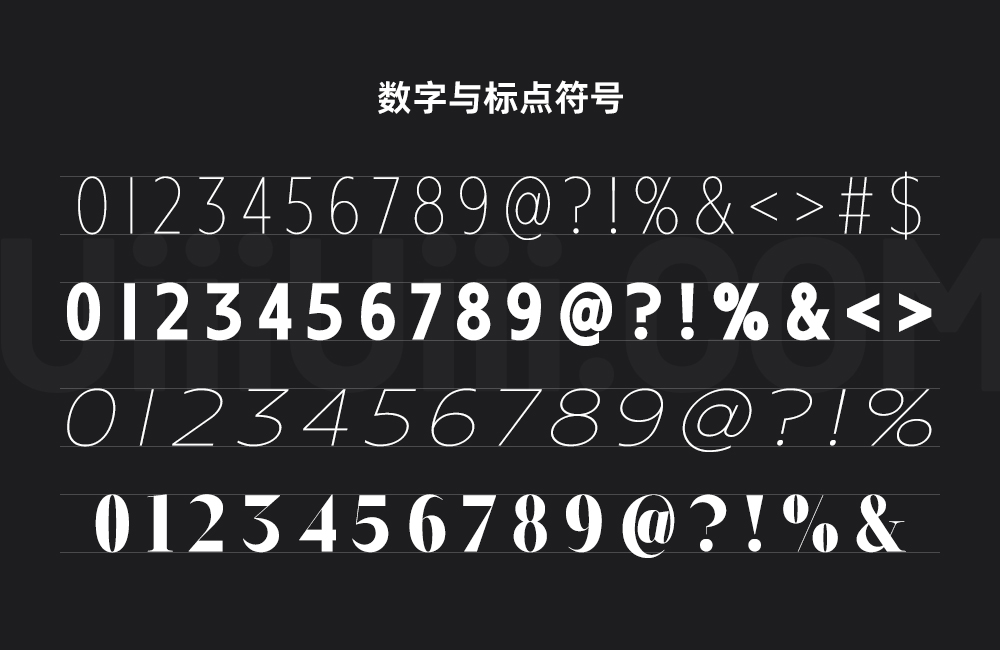 阿里妈妈灵动体！一款四轴可变的免费商用英文字体