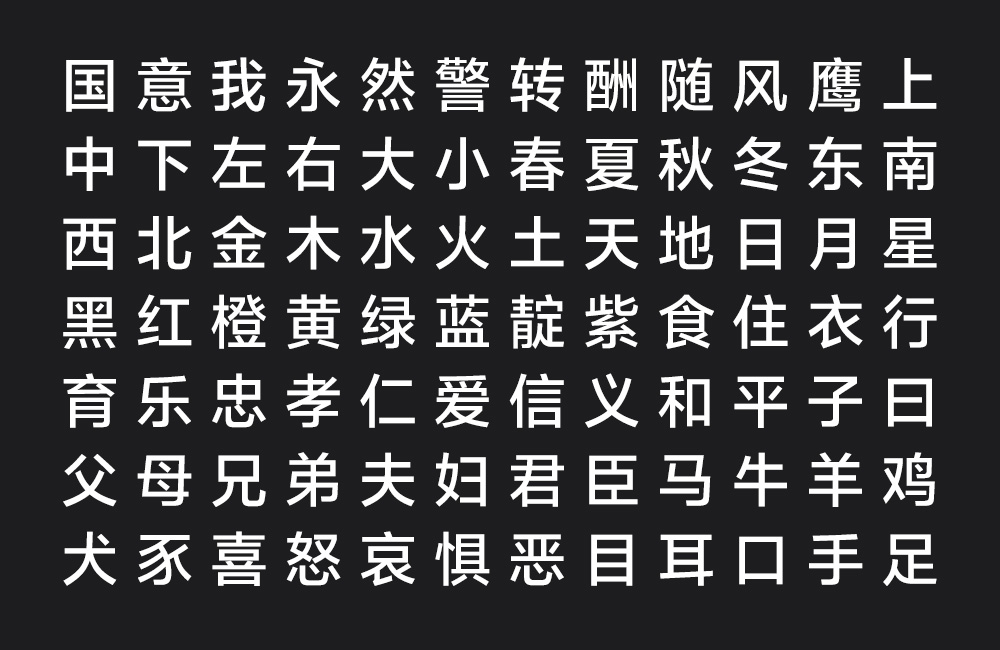 vivo Sans!一款vivo推出的品牌定制免费可商用中文字体