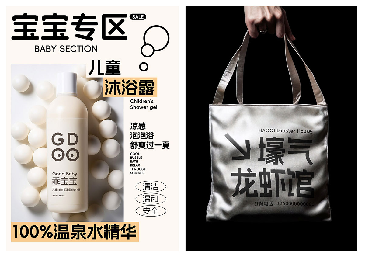 阿里妈妈方圆体!一款双轴可变的免费商用中文字体