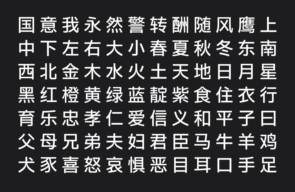 Plix普力士!一款人文风机械感的免费可商用潮流黑体