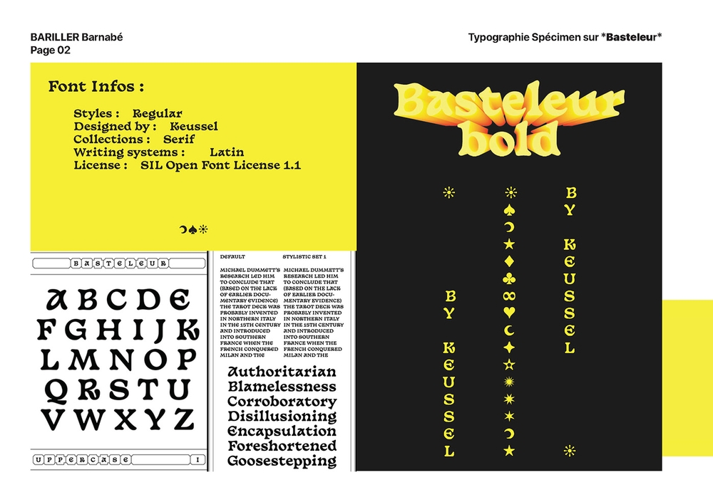 Basteleur！一款可锐利可柔和的免费商用英文字体