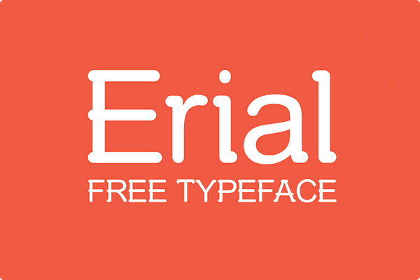 Erial 字体特点