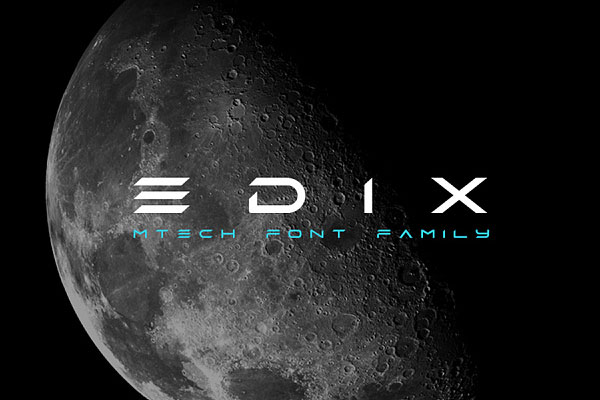EDIX 字体特点
