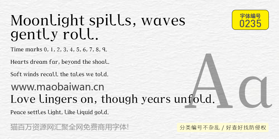 周字宋体 字体案例 1