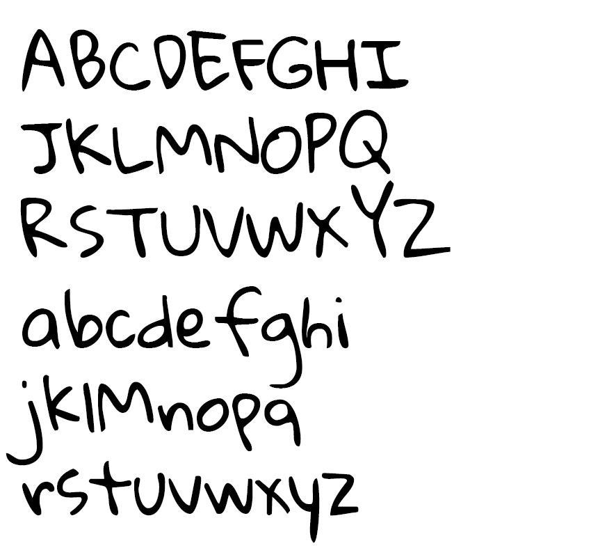 Gloria Hallelujah字体效果预览