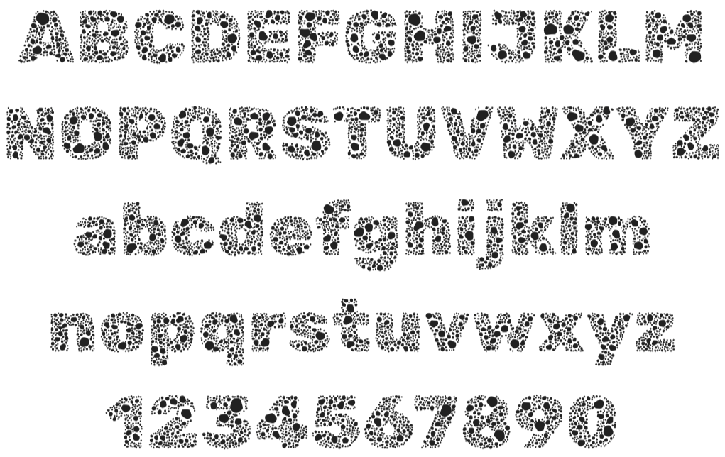 Rubik Microbe字体效果预览