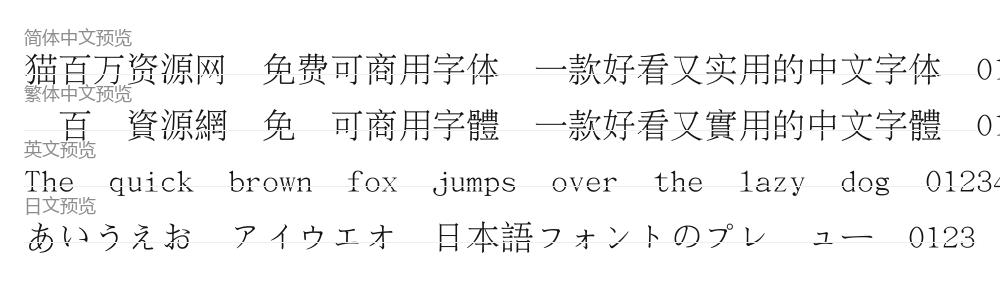 BabelStone Han 预览